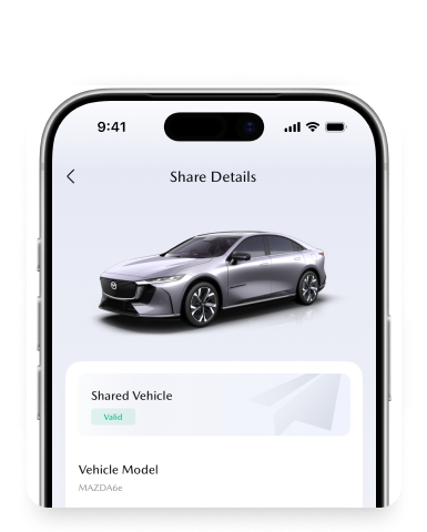 Mazda 6e Share Vehicle